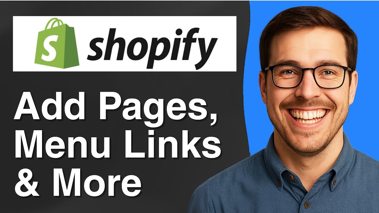 How to add pages on Shopify pages, menu links & more [2025 Easy Guide ...