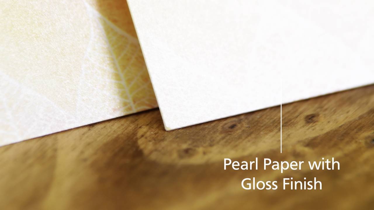 Differences Between Metallic, Pearlescent, Shimmer Paper