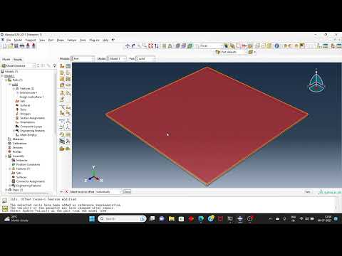 Convert Solid part to Shell or Surface-FEA (Abaqus for beginners)