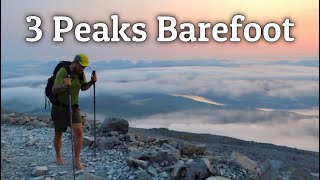 Climbing the National Three Peaks BAREFOOT