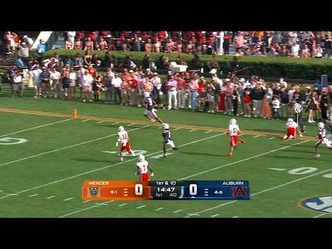 Deuce Knight runs a 75-YARD TD on his FIRST play as a starter for Auburn 😮‍💨 | ESPN College Football
