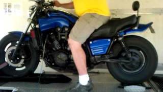 Darin's VMAX on the dyno