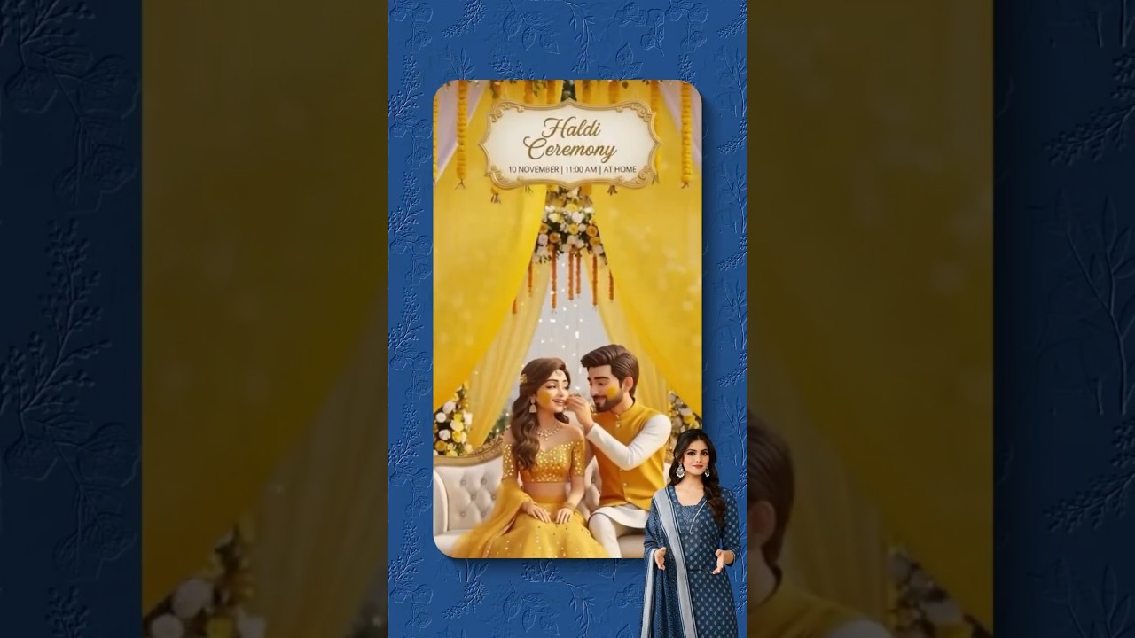 Make Your Wedding Unforgettable | AI-Powered Wedding Invitation Videos 