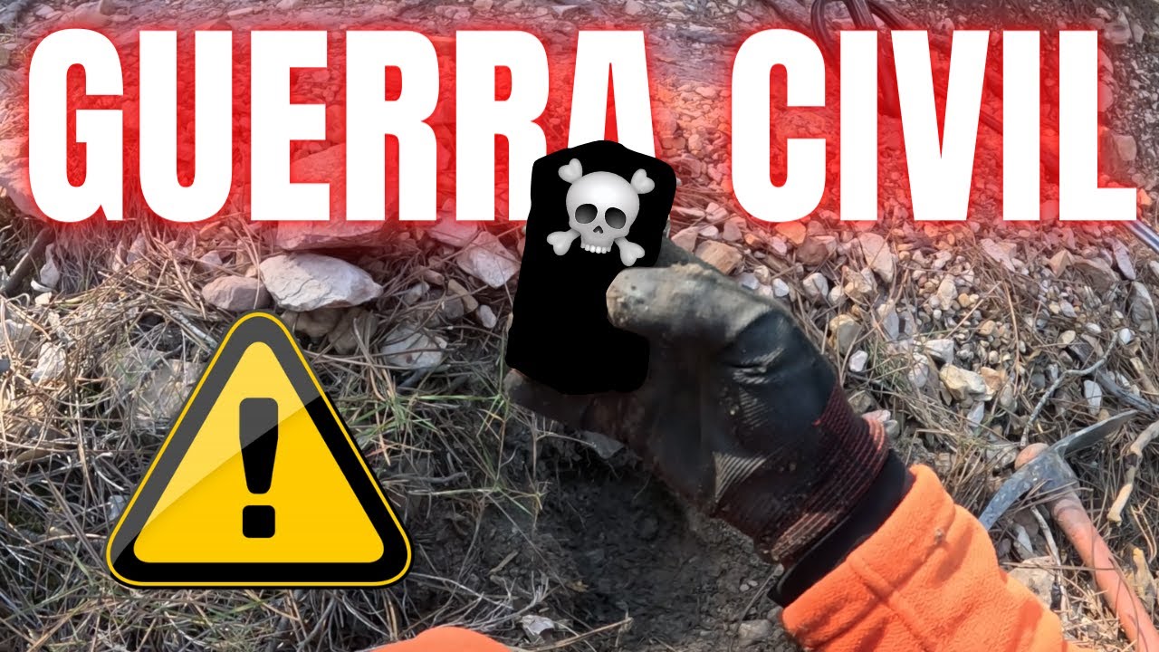 #17 INCREDIBILE trovo una bomba a mano con il METALDETECTOR fra le trincee della guerra civile ☠️