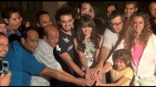 "ساندى" فى كواليس فيلم "خطة جيمي"