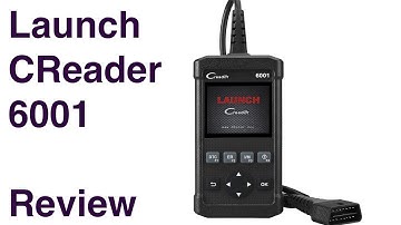 Launch CReader 6001 OBD2 Scanner Tool Review - Part 1 - Overview