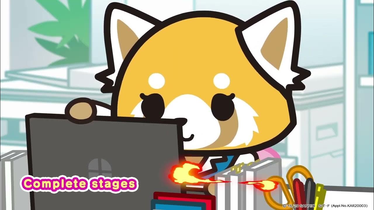 Aggretsuko The ShortTimer Strikes Back Match3Puzzle game_EN YouTube
