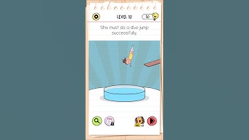 She must do a dive jump successfully 🤿#dive #bkffofficial1