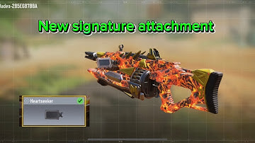 CODM SEASON 6 - HADES SIGNATURE attatchment/ heartseeker(heartbeat sensor)