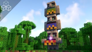 Tuff Golem Totem Pole | Minecraft Statue Tutorial