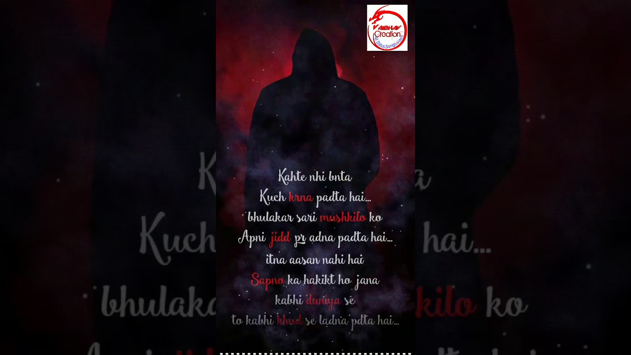 Itna 😍 Aasan Nahi Hai Sapno ka hkikt ho jana New WhatsApp status - YouTube