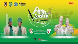 LIVE (LOMBA BATURAI PANTUN) ARUH SASTRA KALIMANTAN SELATAN XVIII BALANGAN 2021