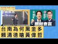 &#39;23.11.15【觀點│陳揮文時間】台南為何黑金多 賴清德嗆黃偉哲