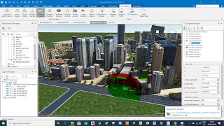 3D Viewshed and Visibility analysis with Supermap i Desktop