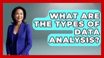 What Are The Types Of Data Analysis? - The Friendly Statistician