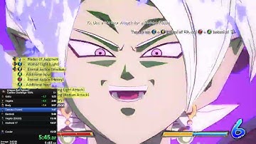 DBFZ Speedrun - Combo Challenge 100% (Fighterz Pass 1) in 12:06 (WR)
