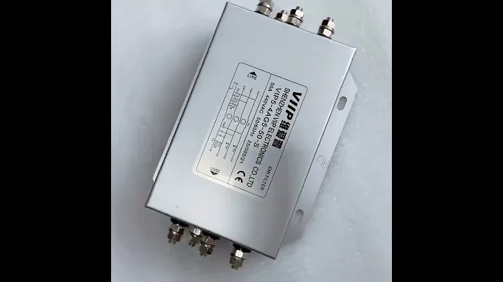 50A Military EMI Filter Suppression Filter Two Stage 3 Phase 110/250VAC