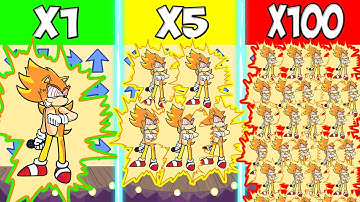 FNF Character Test | A LOT OF PHANTASM FLEETWAY SONIC | Gameplay VS Playground