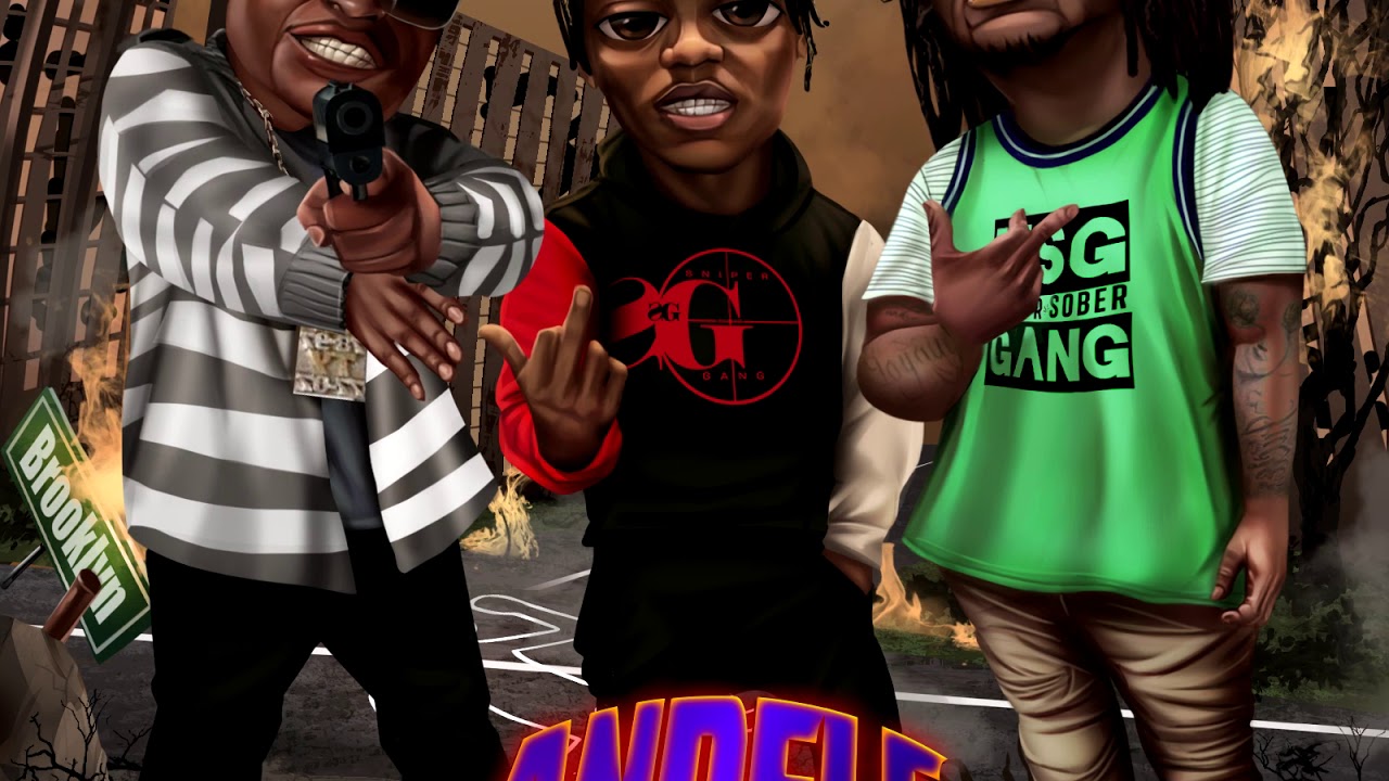 Kev Briggz Featuring Uncle Murda & 22Gz- Andele (Brooklyn Mix) Cover Art