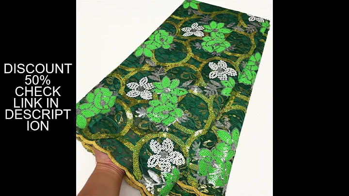 Sequins Tulle Lace African Lace Fabric 2025 Beautiful High Quality French Mesh Lace Fabrics 5 Yards