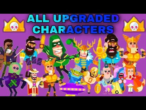 Bowmasters All Upgraded Characters All Brutalities epic gameplay