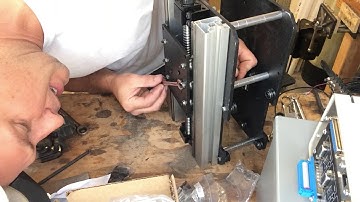 Routakit HD build part 2 Spindle and z axis motor attachment