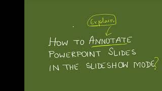 Celebrity How to annotate powerpoint slides in slideshow mode Profile