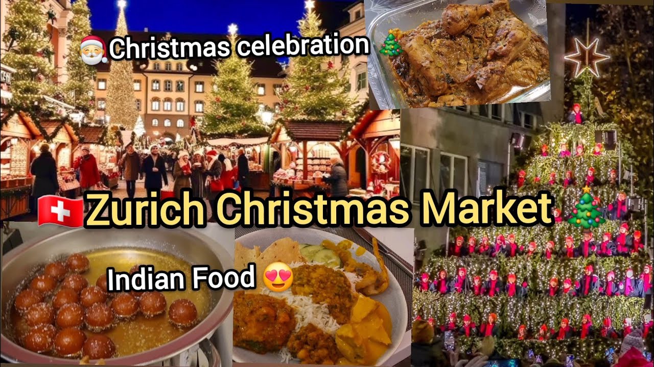 🇨🇭সুইজারল্যান্ডের ক্রিসমাস বাজার কেমন?Christmas Celebration🎄🎅