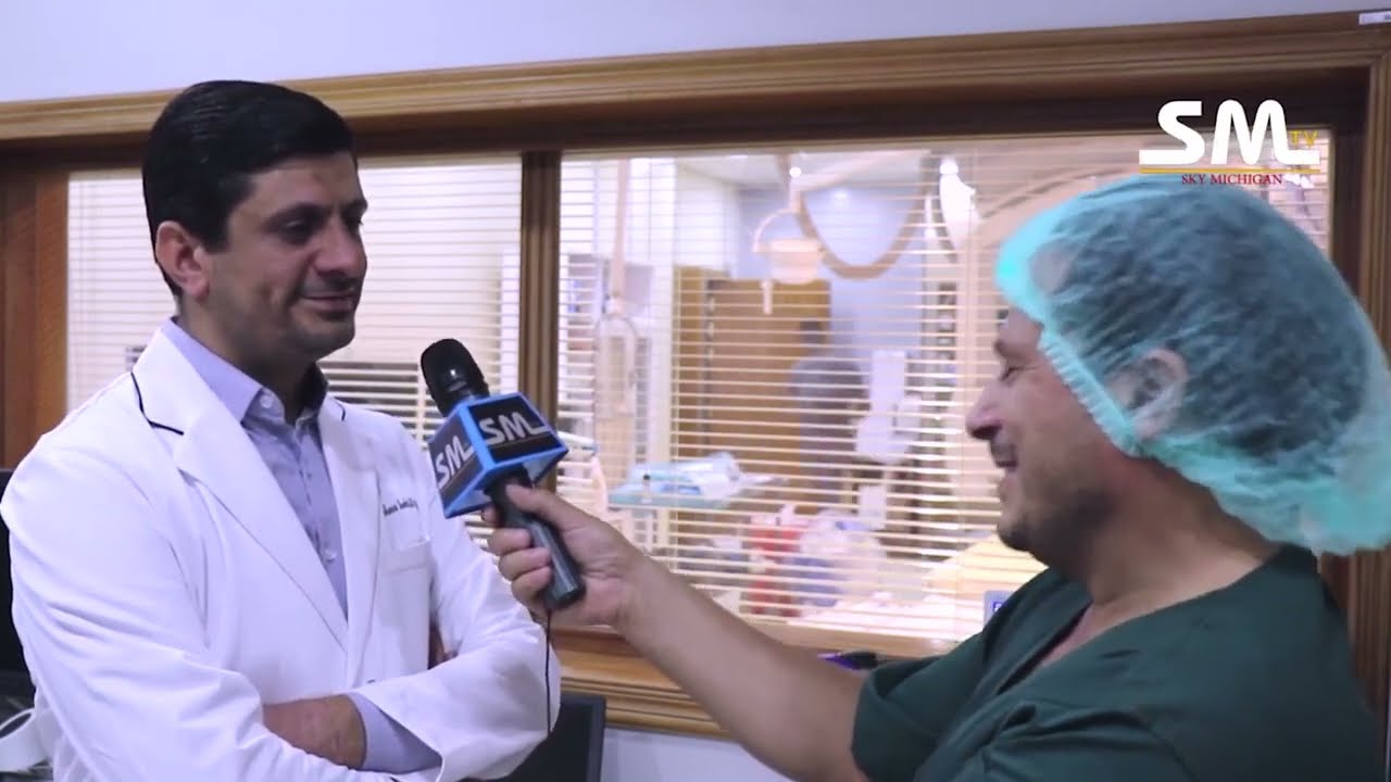 لقاء الدكتور احمد الاعرجي في برنامج  ولايتنا نجف الذي يبث عبر شاشة سكاي مشيكان عام  2019