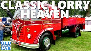 The classic lorries, vans & pickup trucks (AEC, Bedford, ERF, Foden +) on show at Astle Park 2021