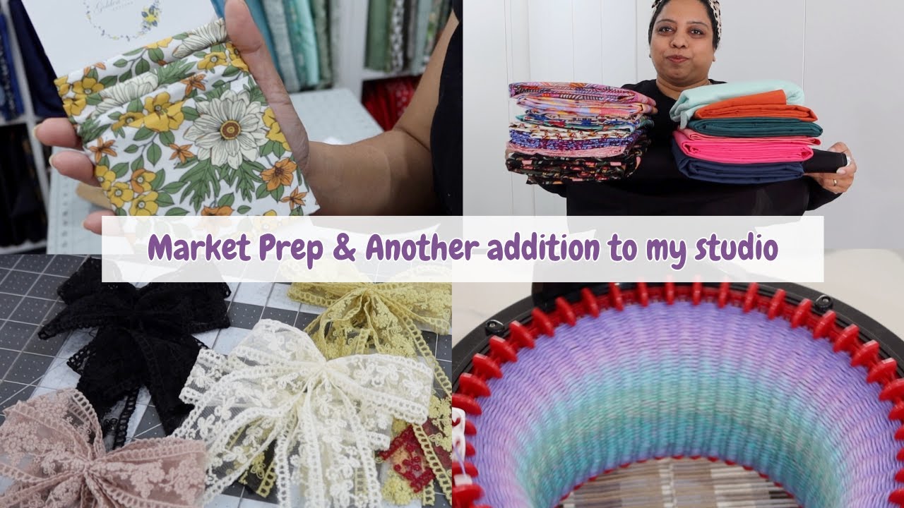 Market prep | Another addition to my Studio | My worst market ever - Studio Vlog 32