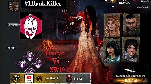 Onryo VS Swf With Mori | How does #1 Rank Killer Play ?! | Dead By Daylight Mobile #dbdm #dbdmobile