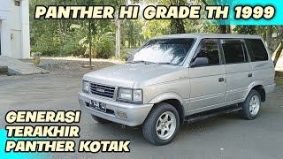 Isuzu Panther New Hi Grade Tahun 1999, Generasi Terakhir Panther Kotak..