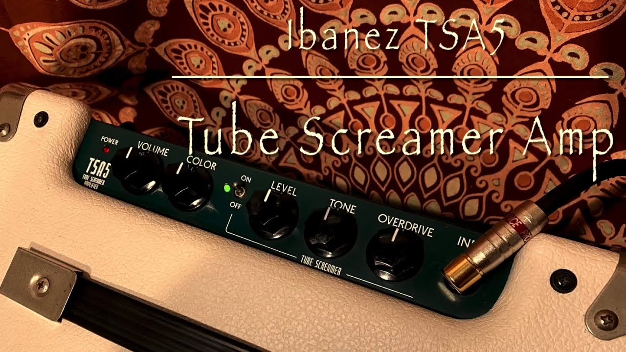 Ibanez TSA5 Tube Screamer Amplifier