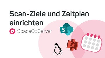 Server Scan-Ziele und Scan nach Zeitplan konfigurieren - SpaceObServer | JAM Software