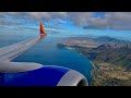 [4K] – Full Flight – Southwest Airlines – Boeing 737-8 Max – LIH-HNL – N8759Q – WN737 – IFS 869