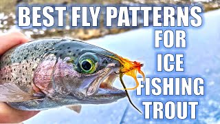 Best Fly Patterns for Ice Fishing Trout 