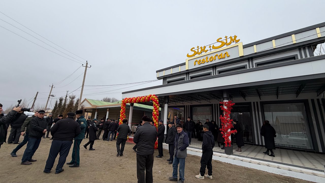 БЕРУНИЙДА ЯНГИЛИК ЯНГИ РЕСТОРАН ОЧИЛДИ 26 ДЕКАБР 2025