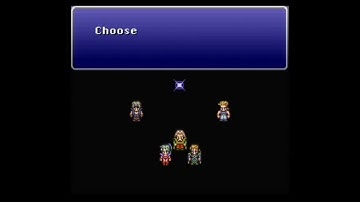 SNES Final Fantasy 3: Branching Narrative Point