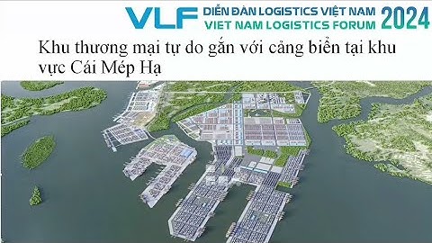 Hình thành Khu Thương Mại Tự Do - FREE TRADE ZONES - FTZ gắn với cảng biển tại khu vực Cái Mép Hạ.