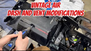 1970 Monte Carlo: Vintage Air Dash and Vent Modifications