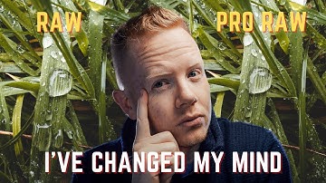 ProRAW vs RAW on iPhone 13 Pro Max // I