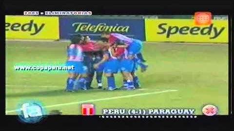 Perú vs Paraguay (4-1) - Eliminatorias 2003