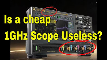 EEVblog 1718 - Cheap 1GHz Oscilloscopes are Useless? ($5 DIY 1GHz Resistive Probe)