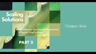 Tideline Compass Series | Scaling Solutions: Allocator & Market Perspectives in Impact Fixed Income