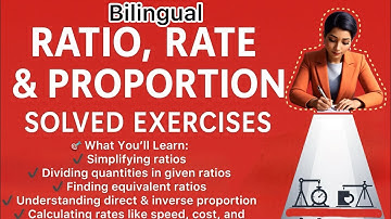 Ratio, Rate & Proportion  |O-Level Mathematics | Year 9 | Numberland Series|solved exercises 