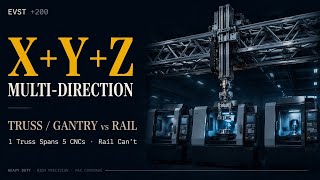 Truss/Gantry Robot vs Ground Rail — One Direction vs XYZ? | EVST