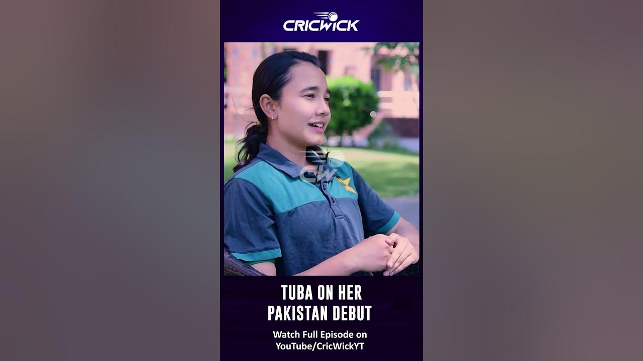 Tuba Hassan recalls the time she made her international debut cricket