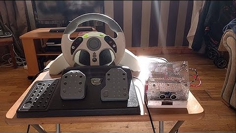 Controlling Robot Over Bluetooth Using Xbox Steering Wheel