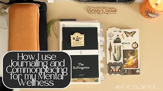 Journaling and Commonplacing for my Mental Welbeing Commonplace With Me